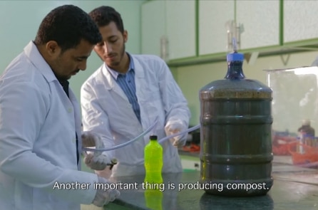 Kỹ sư Yemen 24 tuổi phát minh ra thiết bị khí sinh học biến rác thải thành nhiên liệu