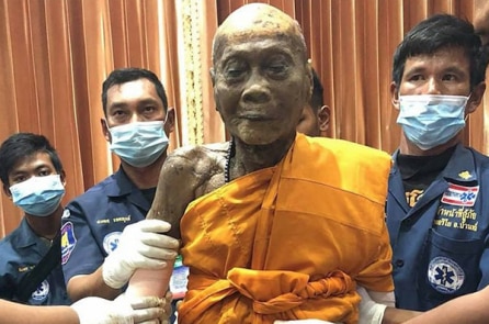 Thái Lan: Nhà sư 92 tuổi viên tịch 2 tháng thi thể không thối rữa (video)