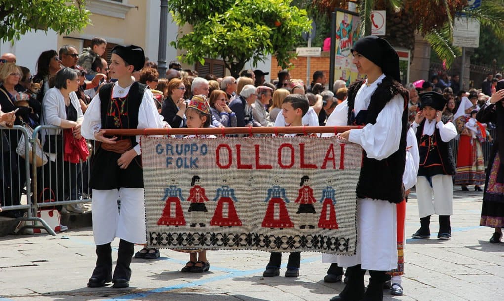 Ollolai Italy parade 3