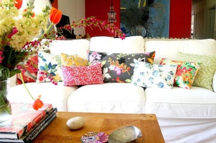 Mang Xuân vào nhà với thiết kế hoa cho nội thất