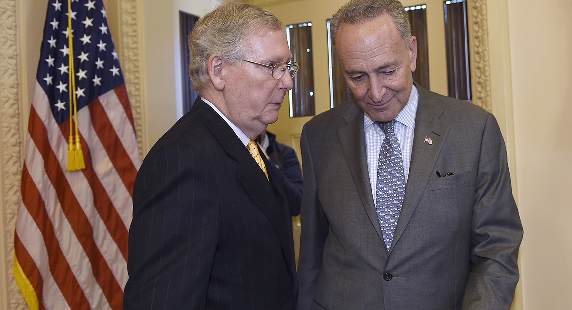 Mitch McConnell and Chuck Schumer