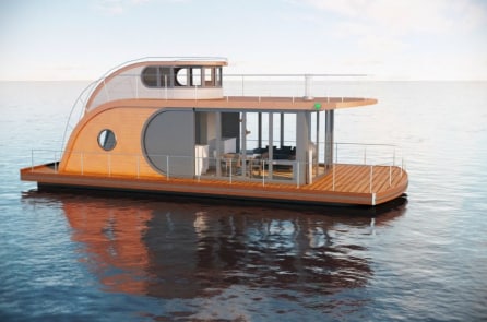Sống “giang hồ” một cách quý phái với căn nhà thuyền dành cho 6 người