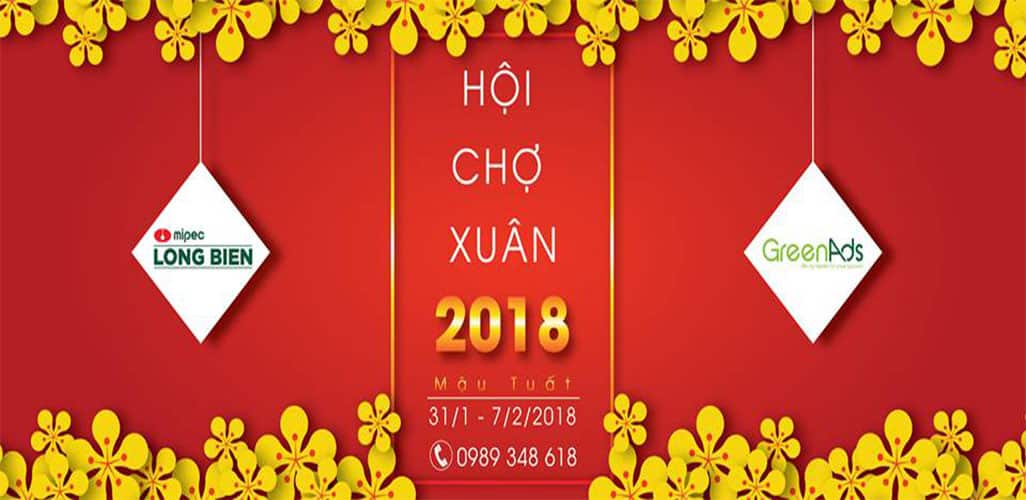 hoi cho xuan Mipec long bien 2018