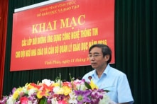 Kỷ luật cảnh cáo GĐ Sở GD&ĐT Vĩnh Phúc