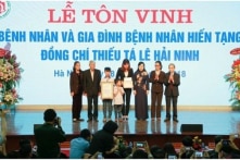 BV TW 108: Một thiếu tá quân đội hiến tạng cứu sống 6 bệnh nhân