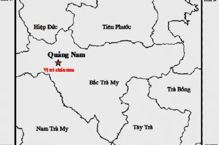 động đất bắc trà my