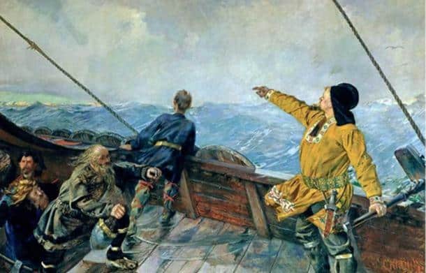 Đá mặt trời trong truyền thuyết Viking