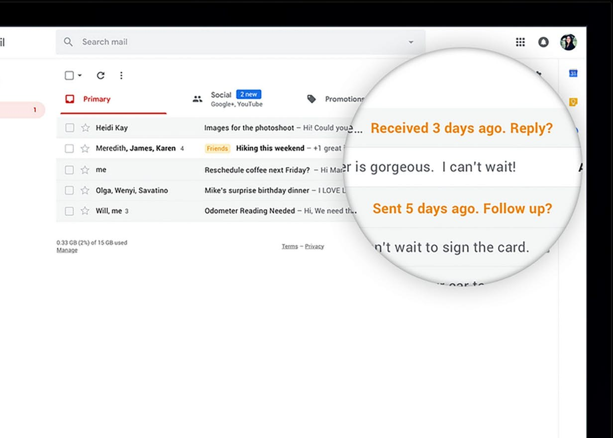 new gmail 2