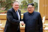 Pompeo va Kim Jong-un