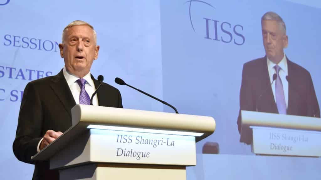 Mattis in Shangri La