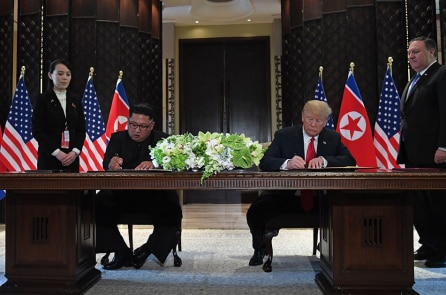 Toàn văn tuyên bố chung Trump-Kim