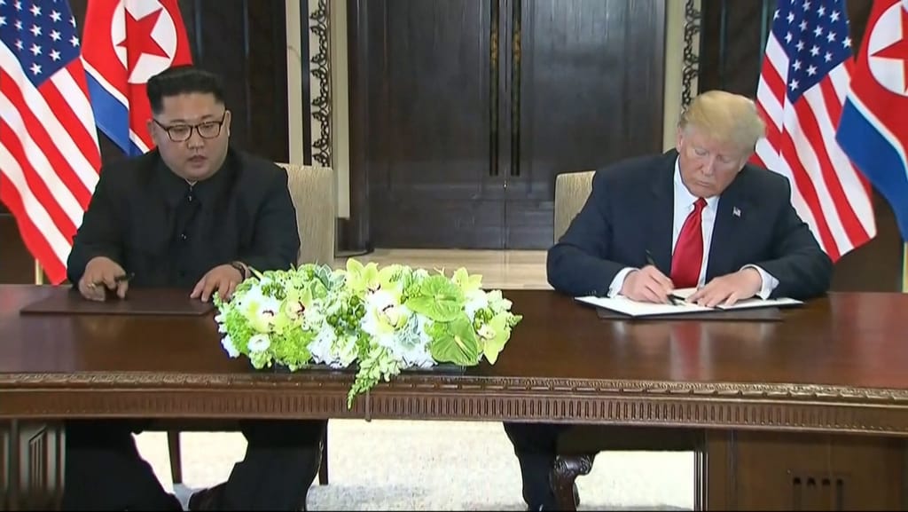 Trump Kim ky thoathuan