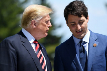 TT Trump đã gặp Thủ tướng Trudeau để giải quyết mâu thuẫn thương mại