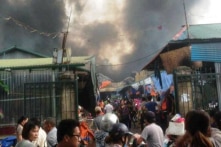 Vụ cháy chợ Sóc Sơn: Đình chỉ công tác trưởng, phó ban quản lý