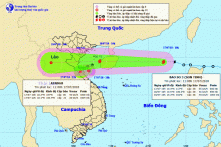 Tin bão trên biển Đông, cơn bão số 3