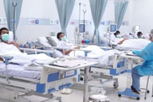 Xuất hiện hình ảnh đầu tiên về đội bóng nhí Thái Lan trong bệnh viện