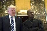 trump Kayne west