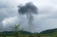 Một máy bay quân sự rơi ở Nghệ An