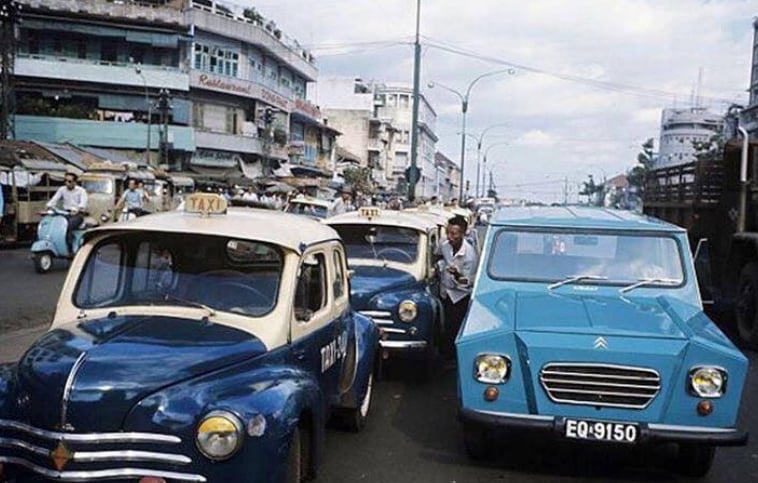 Taxi con cóc Sài Gòn trước năm 1975