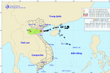 Tin áp thấp nhiệt đới trên đất liền