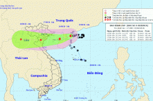 Bão Bebinca đổ bộ các tỉnh miền Bắc đêm nay, gây mưa lớn đặc biệt