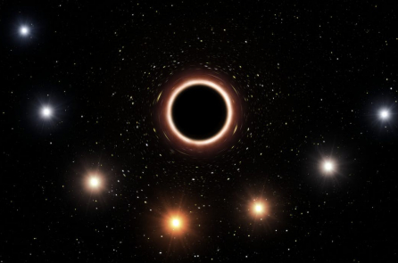 Einstein lại đúng: Lỗ đen làm đổi màu ánh sáng từ ngôi sao