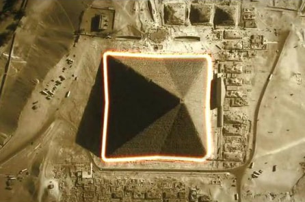 Giza: Kim tự tháp duy nhất có 8 mặt