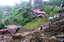 Tin mưa diện rộng và cảnh báo sạt lở đất tại vùng núi phía Bắc