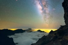 Hình ảnh bầu trời đêm đẹp ngỡ ngàng trên dải ngân hà ở Na Uy