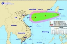 Tin áp thấp nhiệt đới gần biển Đông