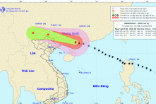 Tin bão trên đất liền