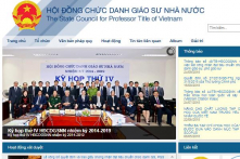 Không xét công nhận chức danh giáo sư năm 2018