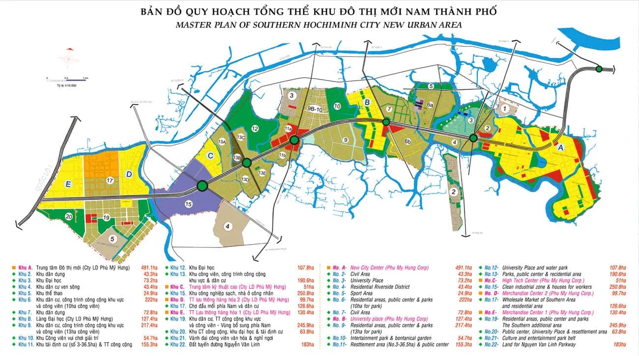 khu đô thị mới nam sài gòn