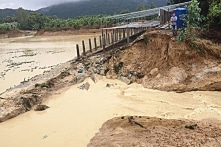 Bà Rịa-Vũng Tàu: Vỡ đập Giao Kèo, dân thiệt hại hàng tỷ đồng