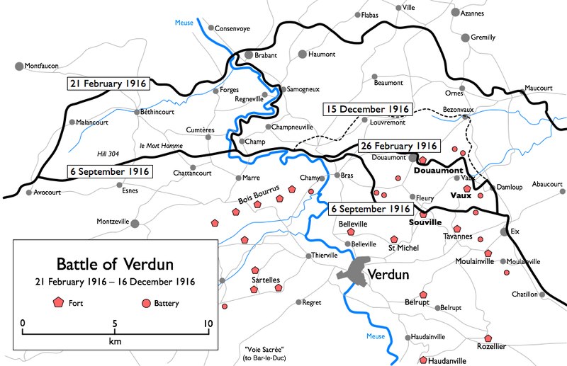 Trận Verdun: “Chiến tranh của những chiến tranh” (P1)