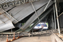 Tài xế làm sập giàn giáo trước hầm Thủ Thiêm nói gì?