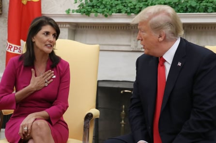 Bà Nikki Haley từ chức Đại sứ Mỹ tại Liên Hiệp Quốc
