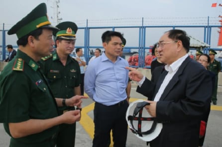 Đoàn Trung Quốc sang khảo sát cảng Cái Mép và Thị Vải
