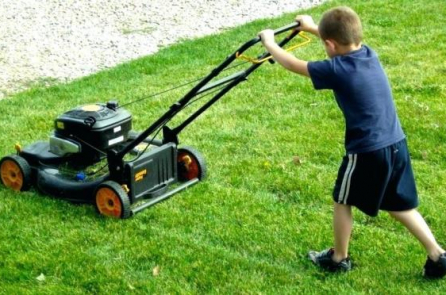 Câu chuyện suy ngẫm về cậu bé cắt cỏ