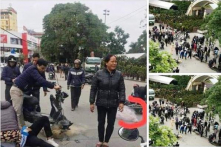 CSGT Thanh Hóa ‘quăng lưới’ khiến học sinh té ngã?