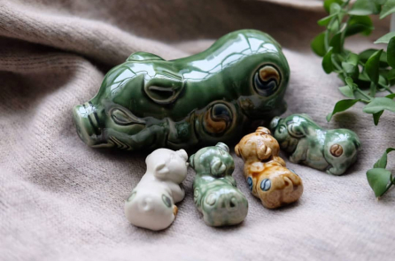 Con lợn đất – Món quà Tết dân dã