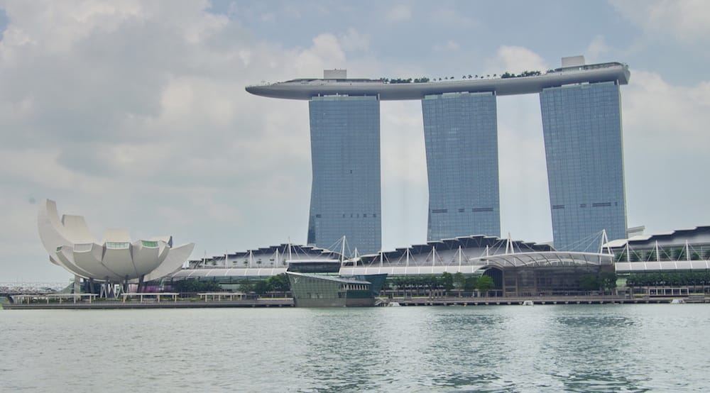 SG marina bay sands hot