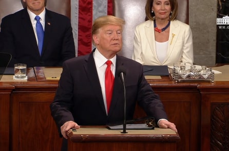Những tuyên bố đáng chú ý của Tổng thống Trump trong thông điệp liên bang