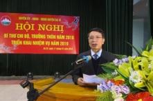 Nhiều lãnh đạo huyện Ba Vì (Hà Nội) bị xem xét kỷ luật