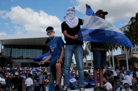 Theo sau Venezuela, Nicaragua biểu tình chống chế độ XHCN