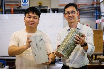 Băng dính giúp sửa chữa các công trình bê tông nhanh chóng