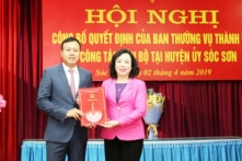 Con trai nguyên Bí thư Hà Nội làm Phó bí thư huyện