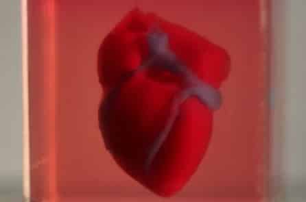 Lần đầu tiên in 3D quả tim với đầy đủ các mạch máu