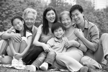 Trong bức ảnh gia đình có bạn không?