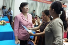 Cử tri chất vấn trách nhiệm của bà Nguyễn Thị Quyết Tâm